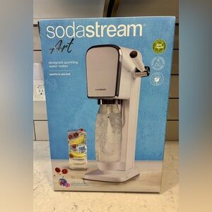 NEW in Box Sodastream Art Sparkling Water Maker - White